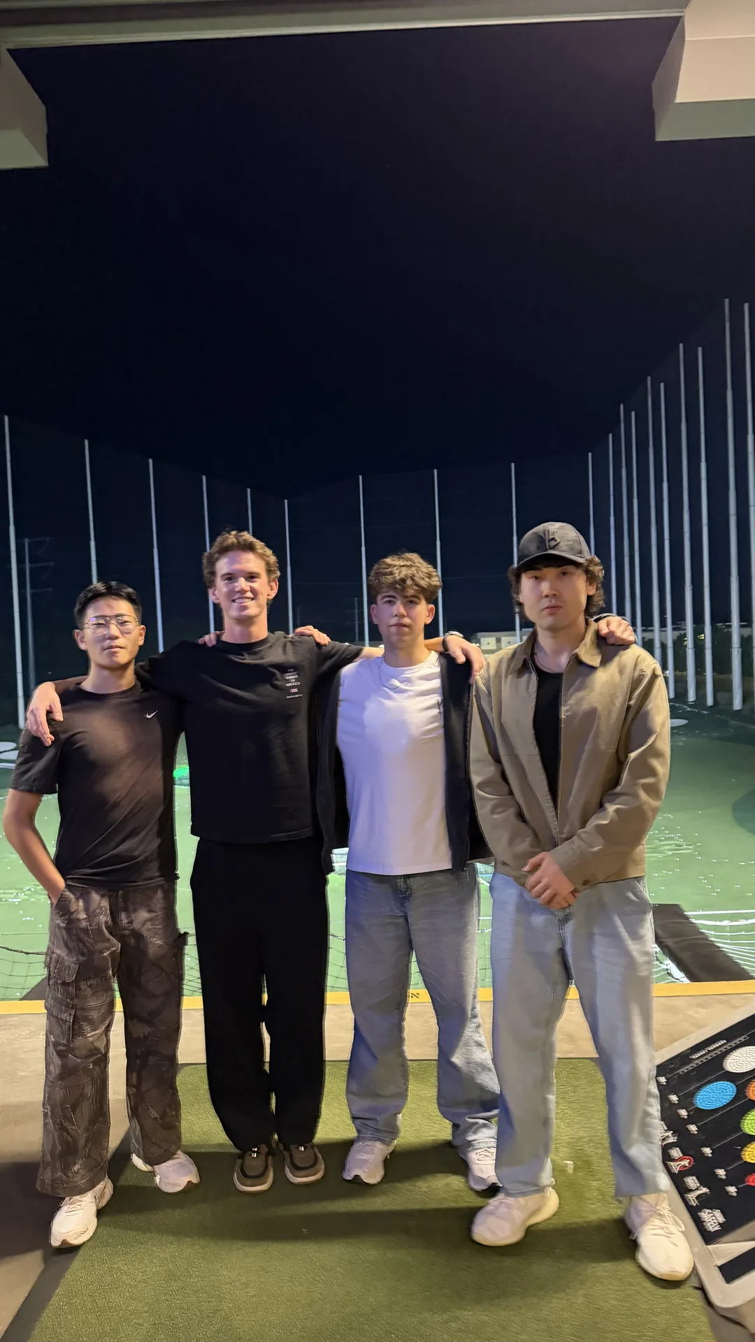 Friends at Topgolf